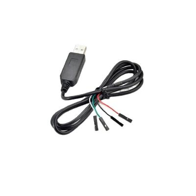 China COMPUTER PL2303TA USB TTL to RS232 Serial Converter Cable Module USB to TTL Cable 3.3V Text Fixture Converter Adapter Cable for Tester for sale