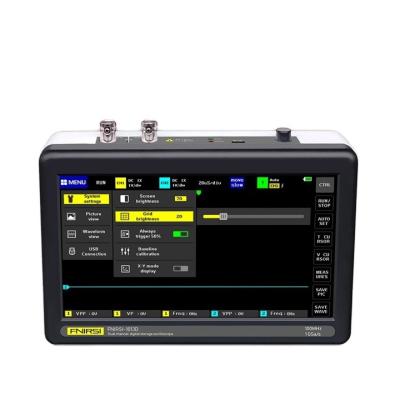 China 3C FNIRSI 1013D Touch Pad Oscilloscope 100m Digital Dual Channel Bandwidth 1GS Sampling Rate for sale