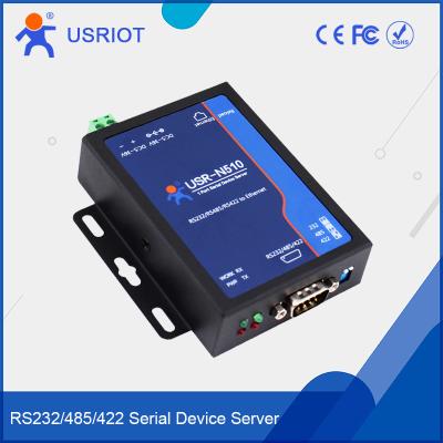 China USR-N510 RS232 RS485 RS422 serial to Ethernet converter with modbus RTU Websocket function for sale