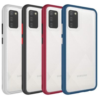 China High Quality Soft Case Shockproof Matte Case For Samsung Galaxy Custom Stylish Transparentes Phone A02S for sale