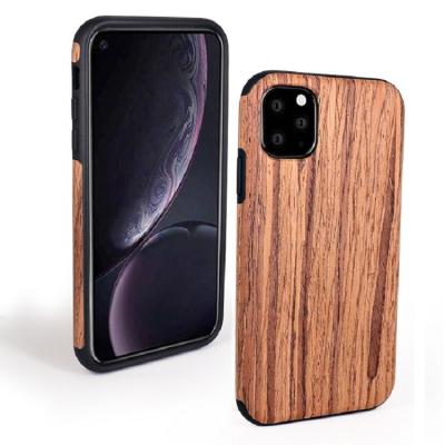 China Luxury Empty Wood PC Shockproof Durable Non-slip TPU Case IMD Wooden Phone Case Custom Design For iPhone 13 12 11 Pro Max Customized for sale