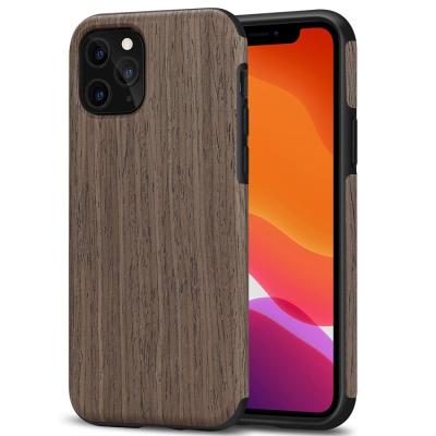 China Designer Engraving Wooden Cell Phone Case Luxury Full Custom Shockproof TPU Wooden Case For iphone 13 12 11 pro Max Coverage Mobile Accessories for sale