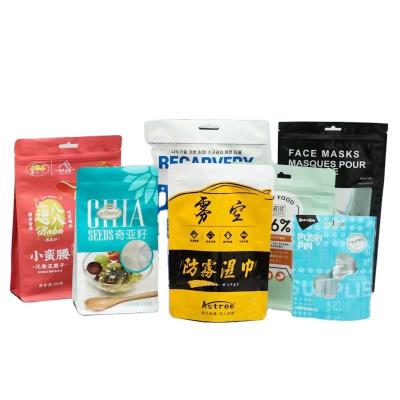 China New Recyclable Soft Touch Smellproof Digital Printing Bag For Package Child Proof Resistant Ziplock Packaging Mylar Pouch for sale