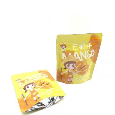 China Recyclable Self Standing Zip Lock Food Storage Aluminum Foil Plastic Bags For Packing Sea Cucumber for sale