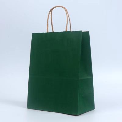 China Recycled Materials Wholesale Shopping Colorful Tote Bag With Logo Custom Printing Kraft Paper Bag for sale