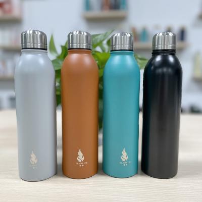 China PORTABLE Double Wall Water Bottle Kids Insulated Stainless Steel Water Bottle Double Wall Vaccum Flask Water Bottle With Lid Cup for sale