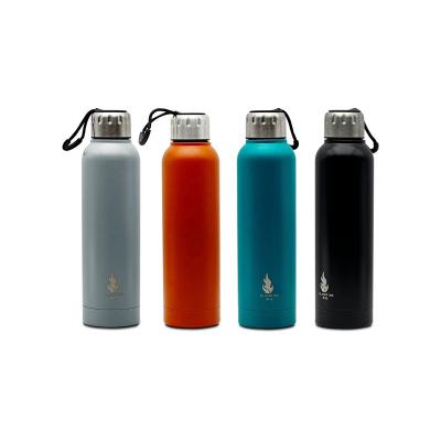 China PORTABLE Bicycle 600ml Single Wall Steel Bottle Water Flask Water Bottles With Custom Logo Printed For Direct Drinking for sale