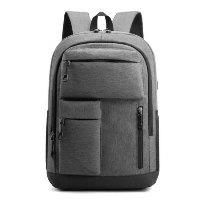 China Custom Logo Students Anti-theft Bag High School College School Backpack 13.3 Inch Laptop Backpack Large Capacity USB Charging Interface Bag for sale