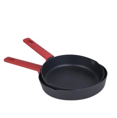 China Durable Cookware Set Aluminum Kitchenware Frying Pan Non Stick Coating With Bakelite Handle for sale