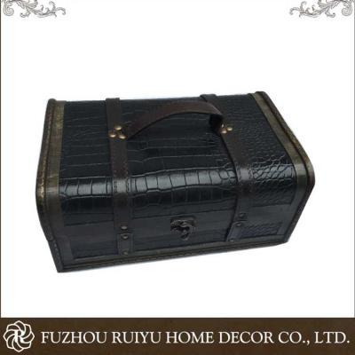 China OEM China Classic Retro Wood Production Classic Log Box for sale