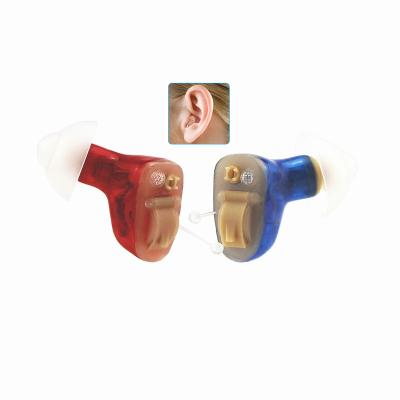 Chine Mini CIC Mini Hearing Aid Invisible Hearing Aid with Red/Blue/Beige/Black Colors Mini Hearing Aid à vendre