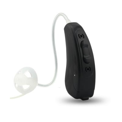 China 4 Channels / 12 Band Dual Mic BTE OE Digital Hearing Aid Hearing Amplifier With 4 Channels en venta