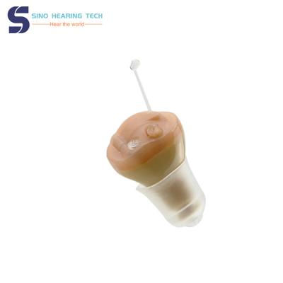 China Super Clear Noise ITC Hearing Aid For Moderate Hearing Loss At Cheap Invisible Hearing Aid Blue/Red/Beige Color for sale