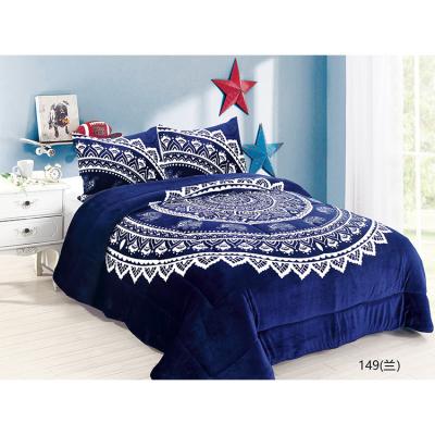 China Best Selling Home Economical Manufacturers Nonwovens Chenille Fine Performance Bed Quilts for sale