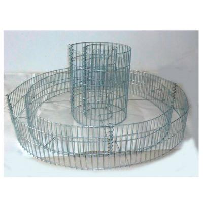 China Welded Gabion Raised Garden Beds in Double Ring, Stone Cages, Gabion Baskets for sale