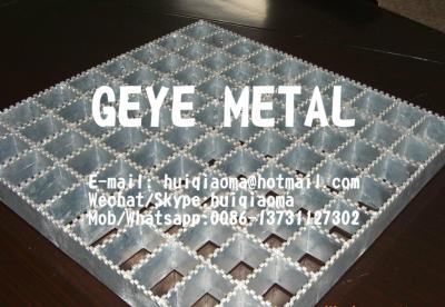 China Heavy Duty Welded Pressure Locked Steel Bar Gratings Serrated for Drains Trench Cover for sale