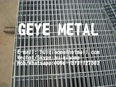 China Light Duty Welded Serrated Flat Bar Gratings for Walkways|Catwalks|Washing Platforms|Ladder Rungs for sale