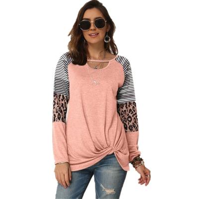 China Hot Full Body Anti-Wrinkle Women's Tunic Over The Amazon Crew Neck Long Sleeve Custom T-Shirt Loose Casual Tee Tuck In for sale