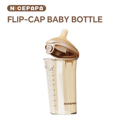 중국 NICEPAPA FLIP-CAP PPSU baby bottle Choking Rescue Biberon 300ML Baby Formula Breast Milk babe kids product 판매용