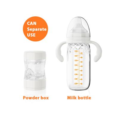 China FDA Milk Dispenser Formula Milk Feeding Bottle Medium Flow 8Oz 240ML for sale