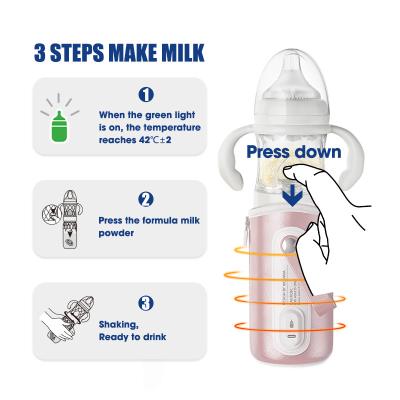 China Travel 5 In 1 Anti Colic Glass Feeding Bottle 240ml Portable For Newborn for sale