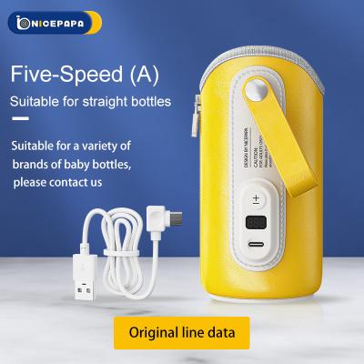 China Formula Milk Temperature Control Bottle Warmer Portable USB Wire 5V 2A for sale