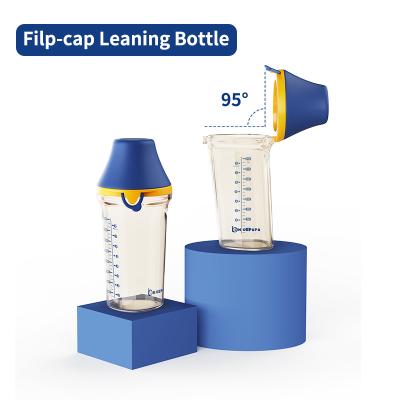 China Natual Flip Cap Baby Bottle 180ml/Plastik-PPSU Antikolik-Saugflaschen 240ml zu verkaufen