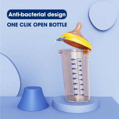 China Keine Brustwarze weg von der Aktion Flip Cap Baby Bottle 6 Unze-Phthalate freies PPSU BPA frei zu verkaufen