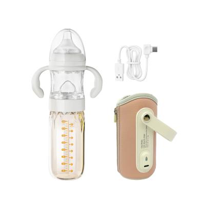 China Multi Function Formula Mixing Baby Bottle Anti Colic 8 Ounce Glass Milk Bottles for sale