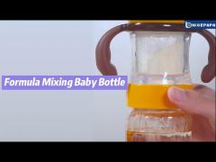 Multifunction PPSU Formula Mixing Baby Bottle 240ml With Formula Dispenser