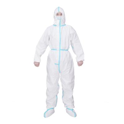 China Low Price Protective Protective Medical Suit Hospital Good Quality Purpose Disposable Coverall Clothing for sale