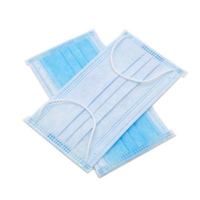 China Original Factory Eco-friendly Disposable 3 Ply Medical Face Mask Printed With Promotional Price for sale