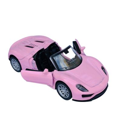 China Pull Back Model Car; Full Door Simulation Open High Pullback Mini Car Toy Custom Die Cast Cars Alloy Toy Diecast Model Car For Kids for sale