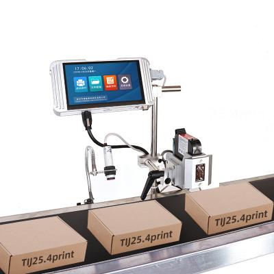 China Restaurant S20 Woven Tissue Typing Inkjet Carton Bag Packaging Production Line Printing Big Code Logo25.4 Mm TWO-DIMENSIONAL Fonts for sale