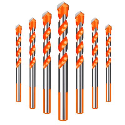 China Multi-Function Metal Drilling Shank YG8 Triangular Tip Drill Bit For Woodworking Metal Masonry Drilling Universal Drill Bit for sale