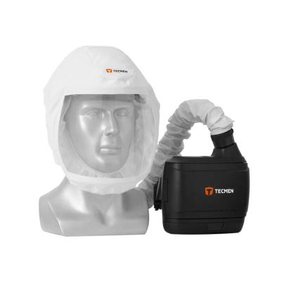 China Respiratory protective purpose TECMEN Freflow V1 TM-H1 air purifying paprs masks power air purifying respirators hood for sale