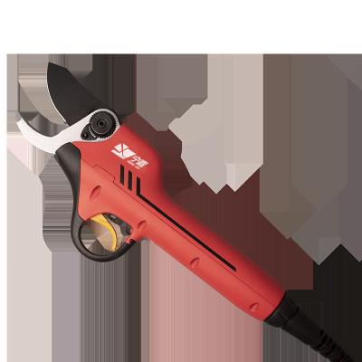 China Anti-skid High Quality Tree Battery Handle Cordless Electric Pruner Shears With 30mm Diameter Cutting Garden Tools for sale