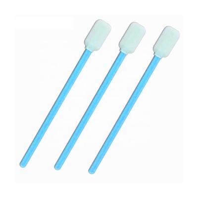 China CM-PS714 alcohol resistant cleaning qtip swab stick cleanroom polyester swabs for sale