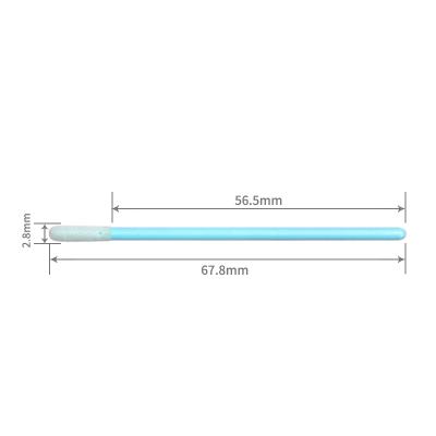 China Flexible Head COMPUTER Cleanroom Foam Swab For Keyboard Cleaning for sale