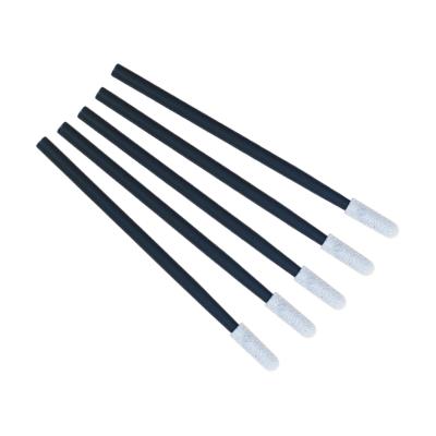 China Gray COMPUTER Handle Small Round Pointed Foam Swab For Cleaning Electronics / TFT / PCB / Keyboard for sale