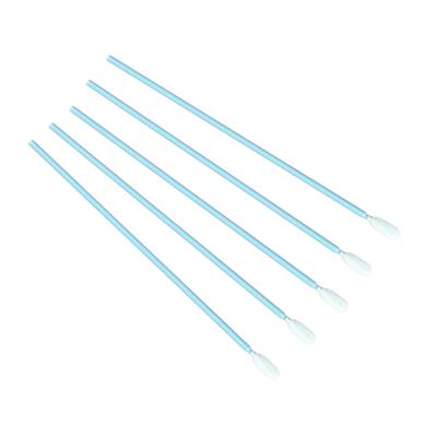 China Double Layered Handle Long Cleanroom Polyester ESD Swab Antistatic Stick Resistant Alcohol For Semiconductors, Circuit Boards, Electronics Device for sale