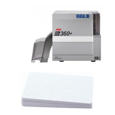 China Card Printer ID Card Printer Cleaning Kits Compatible with Matica ID Card Retransfer Printer for sale