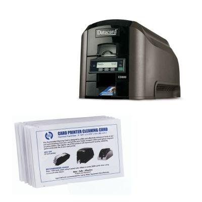 China ATM machines 552141-002 sp75 compatible plus card printer card OEM cleaning cleaning cards for Datacard for sale