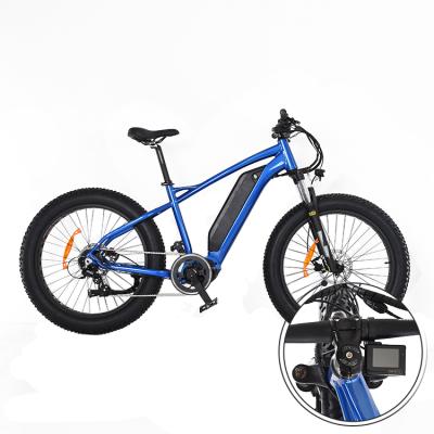 China Aluminum Alloy LCD Color Screen Bafang Motor Fat Tire Electric Bike 48v for sale