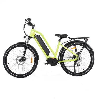 China Aluminum alloy long range lithium battery Bafang M400 250w fast city electric bike with LCD display for sale