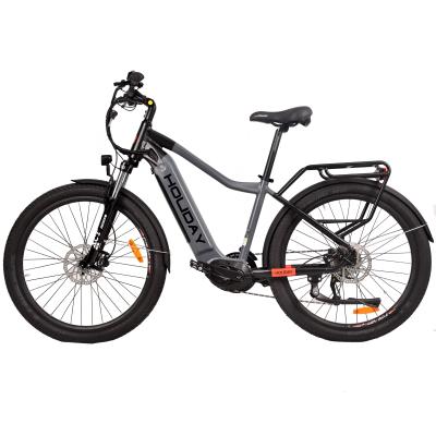 China Aluminum Alloy MGS 27.5 Inch Mid Electric City Bike 48v 500w Motor Ebike Popular Product for sale