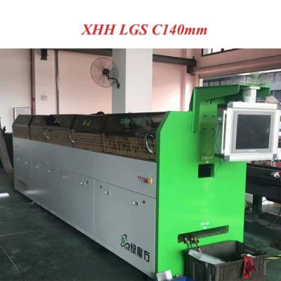 China Hotels XHH C140 Light Gauge Metal Construction C Profile Steel Framing Machine With Software for sale