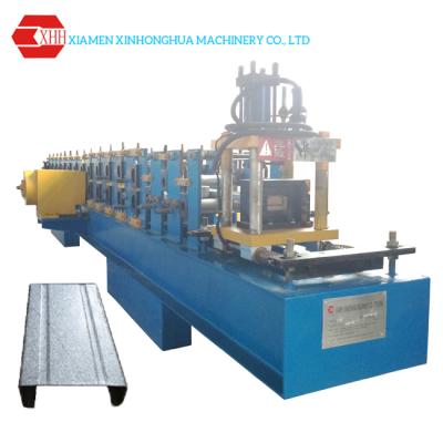 China Hotels C Purline Making Machine Steel Frame Making Machine Roll Forming Gi Channel Machine for sale