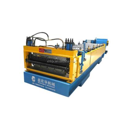 China 860mm XHH YX20-860-1050 Trapezoidal Panel Ibr Double Layer Roll Iron Sheet Roof Forming Machine for sale