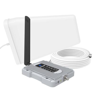 China 900 1800 2100 megahertz mobile phone signal booster 2G 3G 4G signal booster gsm UMTS lte signal repeater F1 for sale